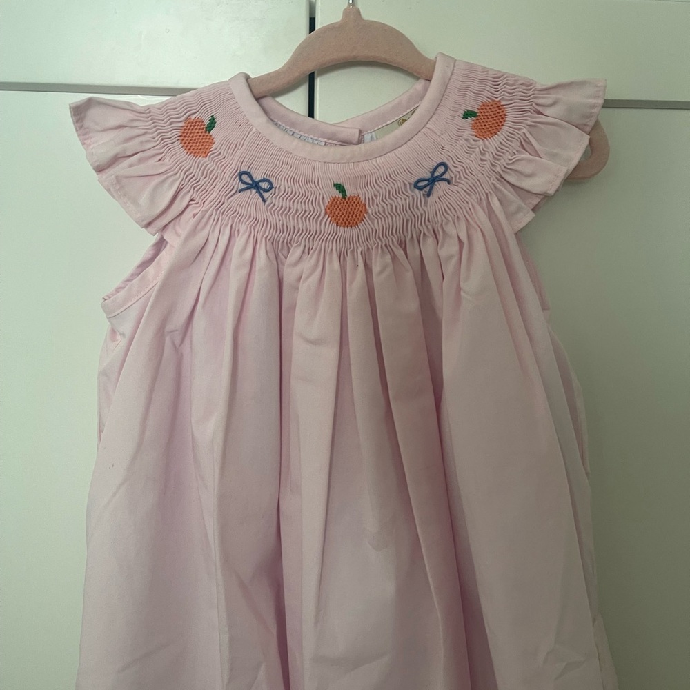 The Beaufort Bonnet Company Pink Smocked Dress
